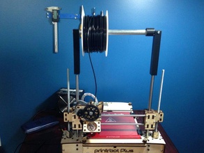 printrbot articulada spool titular 3d a impressora acessórios 3d print model - Mito3D
