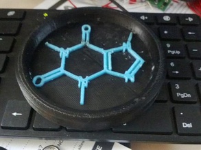 dualstrusion kafein coaster mutfak yemek genel antabuse 250 mg geek 3d print model - Mito3D