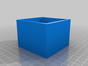 pequenas caixas 70x70x50 tampa recipientes 3dcr organização organizar armazenamento 3d print model - Mito3D