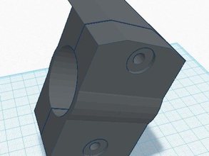 roland v-davul yardımcı rack mount v01 parçaları 3d print model - Mito3D