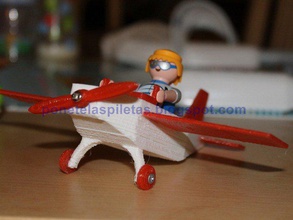 playmobil impressão de avião brinquedo jogo acessórios 3d print model - Mito3D