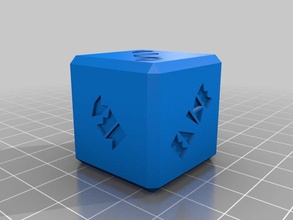 individuelle Würfel 3d print model - Mito3D