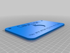 my customized sign 2 signs logos 3d print model - Mito3D