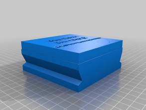my customized stampmaker signs logos 3d print model - Mito3D