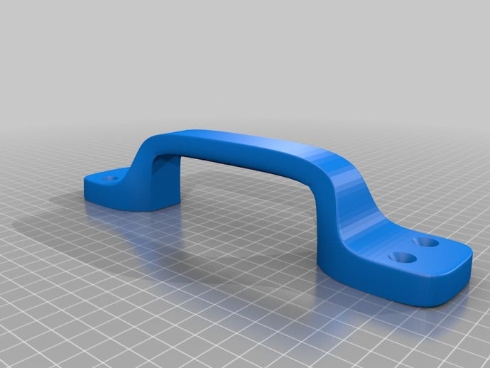 poignée robuste bricolage 3D print model - Mito3D