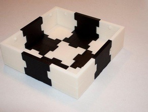 computer case other box diamond age large 3d botier interlocking puzzle useful 3d print model - Mito3D