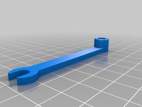 55mm wrench m3 hex hand tools 3d print model - Mito3D