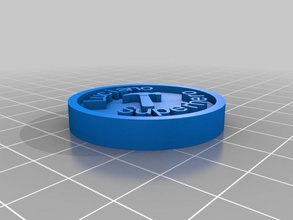 luciano félix las monedas insignias personalizado 3d print model - Mito3D