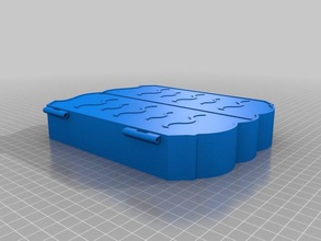 capelães caixa contentores 3d print model - Mito3D
