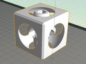 peça de teste 1 3 d impressão testes 3d print model - Mito3D