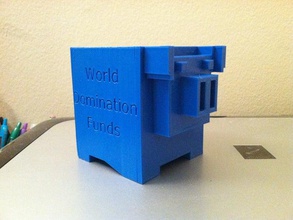 world domination funds animals 3d print model - Mito3D