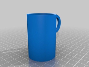 meu personalizados customtasse copa do v02 a cozinha jantar 3d print model - Mito3D