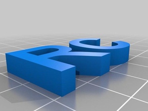 initials signs logos 3d print model - Mito3D