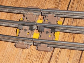 o27 lionel track clips models 3d print model - Mito3D