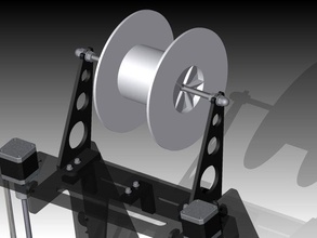 prusa air 2 filament spool holder 3d printer accessories 3d print model - Mito3D