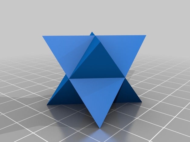 tetraedro-in-the-box stellated ottaedro anche per casella la matematica art cubo geometria il coperchio nidificato plutonico solidi tetraedro regolare stella octangula inox giocattolo 3D print model - Mito3D