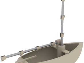 Segelboot mieten - Spielzeug Spiele 3d print model - Mito3D