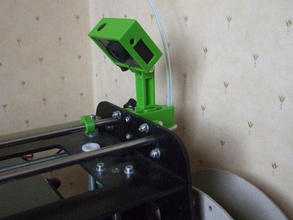 orca 04x gopro monte de filamentos guia câmera mendel-peças 3d print model - Mito3D