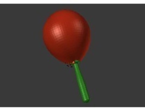 3d printable maraca traditional 2 piece other printer abs leftovers maracas newmuseumchallenge rafts recycled recycling party time 3d print model - Mito3D