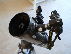 nikon dslr adapter orion telescopes camera dx lens 3d print model - Mito3D