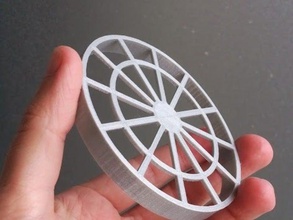kapak havalandırma borusu yedek parçaları 3d print model - Mito3D