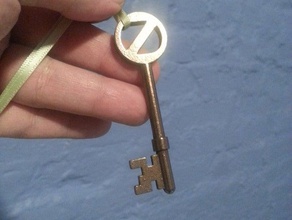 return oz dorothys key props dorothy gale prop replica wizard 3d print model - Mito3D