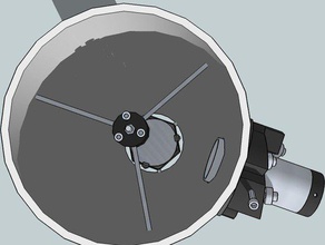 printonian yazdırılabilir Newton teleskop fizik Astronomi ota atm 3d print model - Mito3D