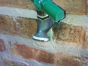 garden hose spigot handle outdoor 3d print model - Mito3D
