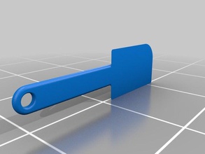 spatula household 3d print model - Mito3D