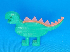el señor dinosaurio otros animal destacados robbinsvillehighschool juguete 3d print model - Mito3D
