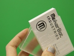 business card holder top other businesscard businesscardholder 3d print model - Mito3D
