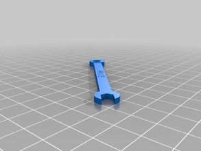 mi personalizados llave de tuerca que sostiene la tapa 5 mm versión 2 herramientas 3d print model - Mito3D