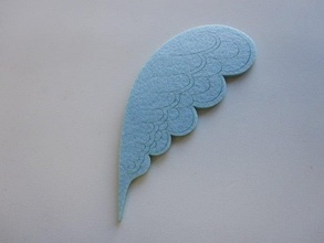 laser cut feather decollation accessories 3d print model - Mito3D