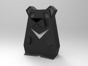 taiwan moon bear animali 3d print model - Mito3D