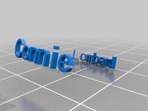 connie lombard rings customized 3d print model - Mito3D