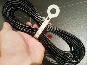 nylon cable holder organization 618 barspin daniel noree taulman organize topsolid 3d print model - Mito3D