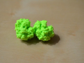 dimer Sichel Zelle Hämoglobin-Proteine Biologie 3d print model - Mito3D