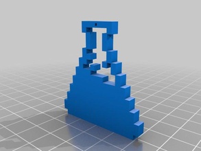 pixel potion bijoux personnalisé 3d print model - Mito3D