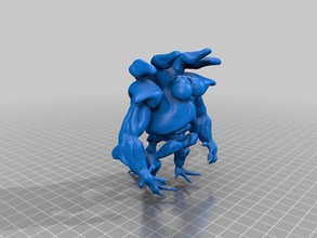 4 de la espiga criaturas lago el erie monster nittee grittee brote juguete 3d print model - Mito3D