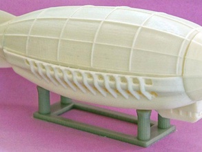 stand realabsurditys airship trireme vehicles 3d print model - Mito3D