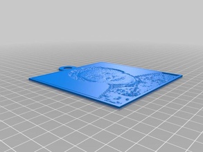 anne 2d sanat özelleştirilmiş 3d print model - Mito3D