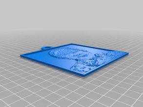 mum2 2d a arte personalizado 3d print model - Mito3D