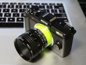 qmount2cmountadapter camera 3d print model - Mito3D