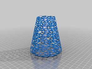 cone vaso decoração 3d print model - Mito3D