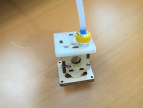 ultimaker bowden clamp 3d printer parts extruder hot end printhead print head 3d print model - Mito3D