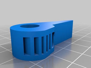 quick release lever 4mm bolt 3d printer parts extruder fastening mechanism 3d print model - Mito3D
