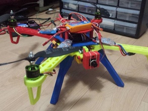extended landing gear rc vehicles 3d print model - Mito3D
