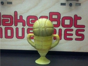basquete troféu outros vitória 3d print model - Mito3D