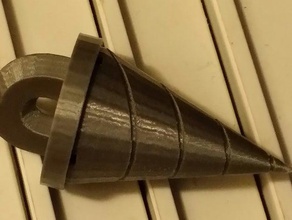 spiral key other anime prop tinkercad 3d drill gurren lagann tengen toppa toy 3d print model - Mito3D