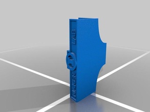 makerlab business card holder office 3d print model - Mito3D